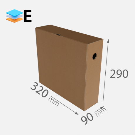 Przejdź do produktu Karton archiwizacyjny 320x90x290 // 1*paleta [2300szt/kompl.]