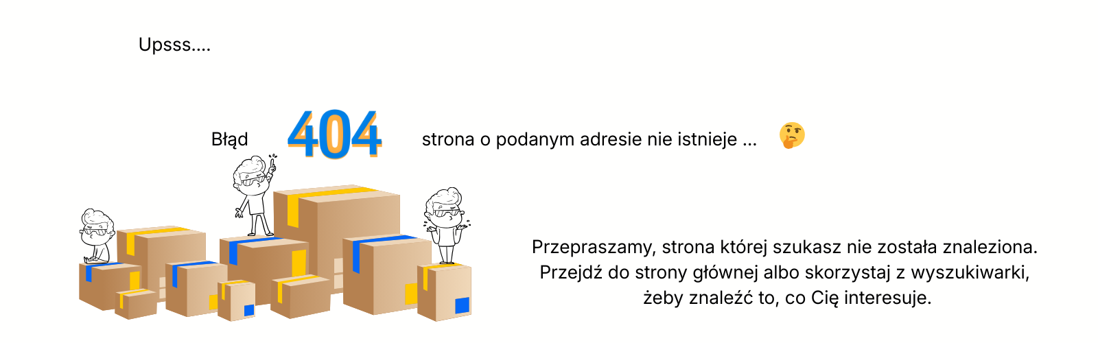 błąd 404 przekierowanie do głównej strony