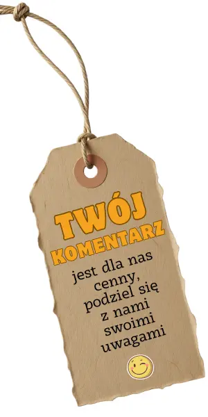 papierowa zawieszka z napisem o komentarzach